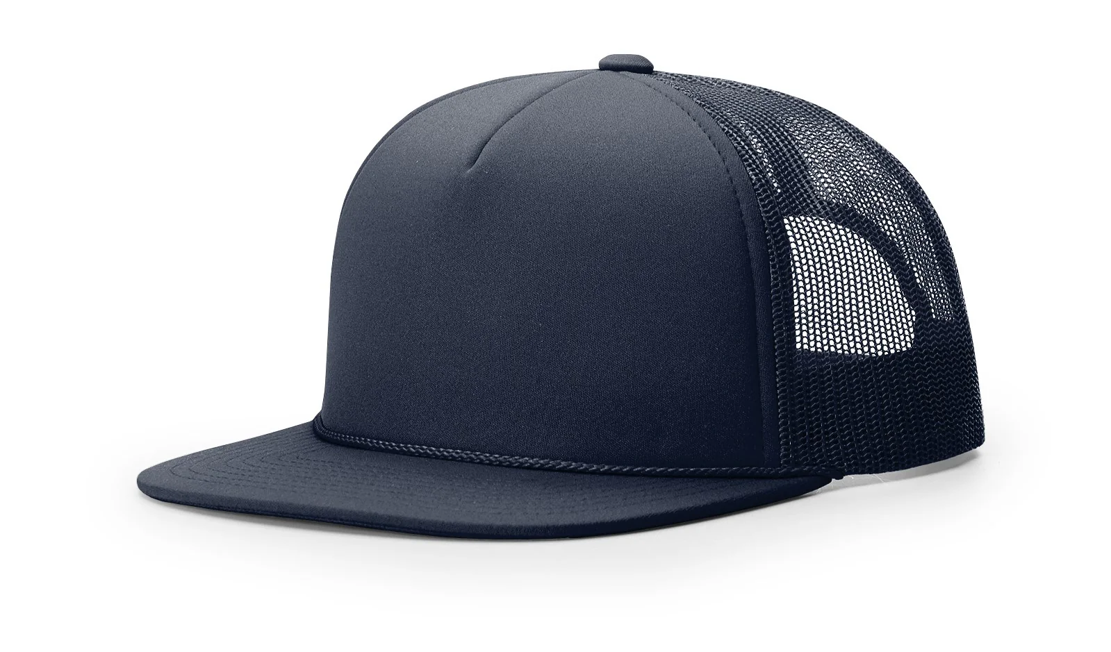 Richardson 113 Foamie Trucker Hat – Foam-Front Mesh-Back Snapback Cap OSFM - Image 4
