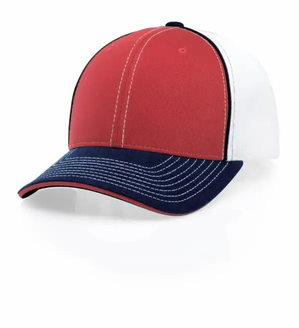 Richardson 172 Pulse Sportmesh R-Flex Trucker Hat – Performance Mesh-Back Stretch-Fit Cap - Image 8