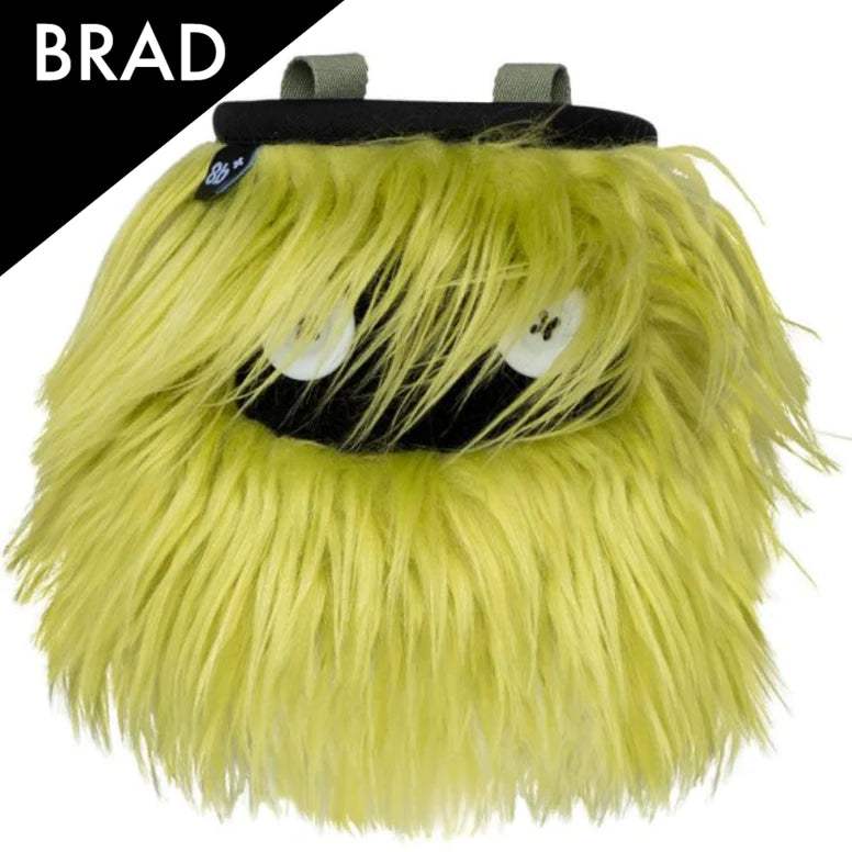 8B Fuzzy Monster Chalk Bag: Embrace Comfort and Style for Your Climbing Adventures - Image 20