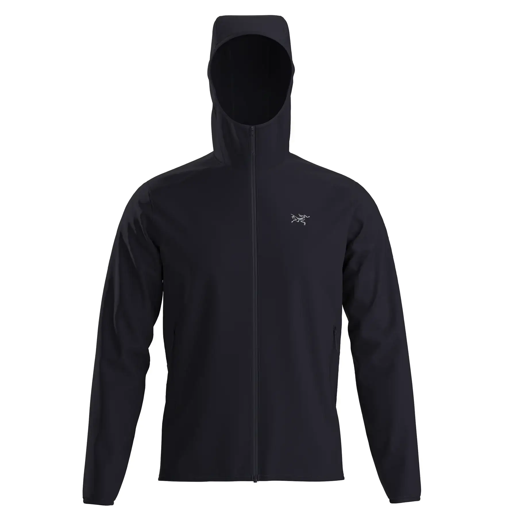 Arc'teryx Kyanite Lightweight Hoody M – Black | Men's Stretch Fleece Midlayer with Torrent Fabric & Kissing Zipper Chin Guard - Image 2