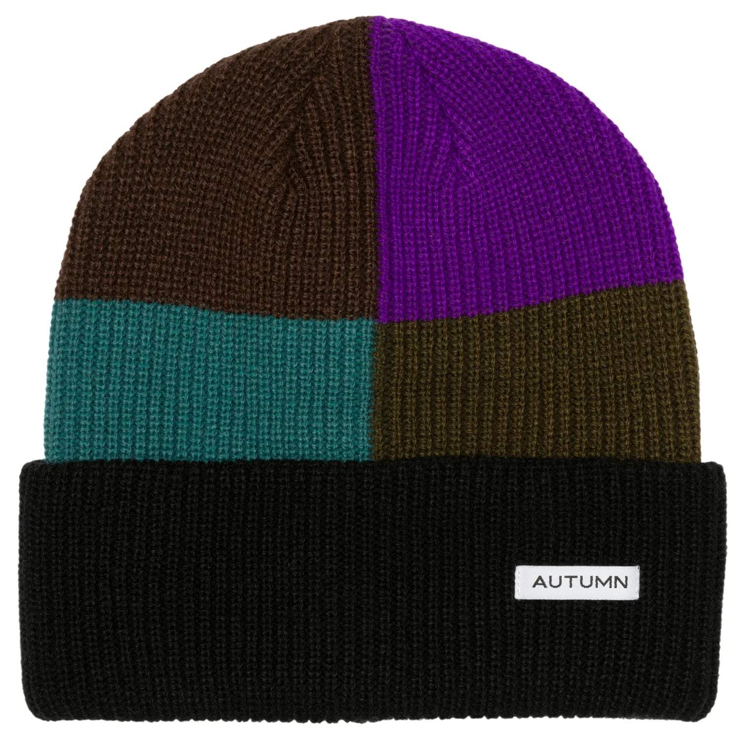 Autumn Patchwork Beanie - Image 3