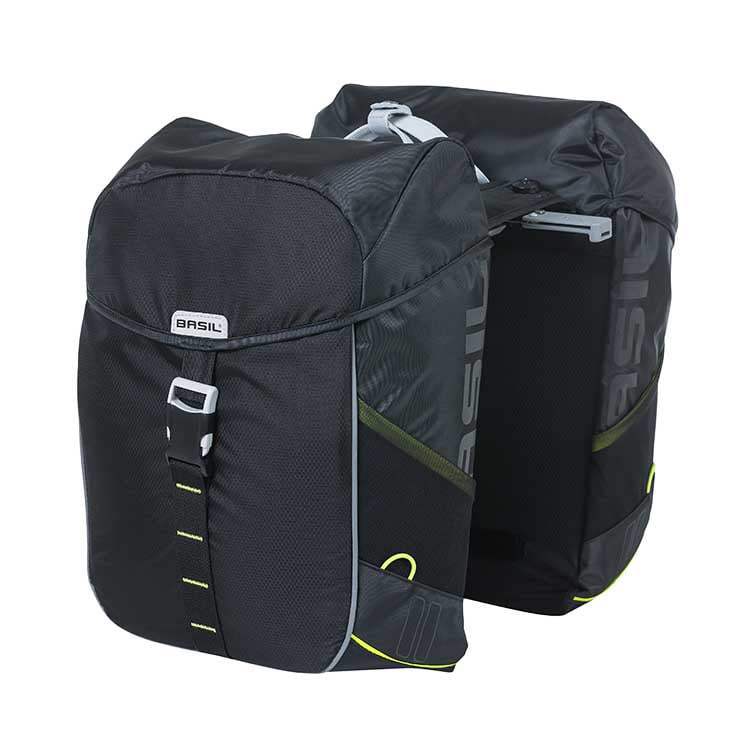 Basil Miles MIK 34L Pannier Bag 34L Sporty Waterproof Double Pannier with MIK Compatibility - Image 5