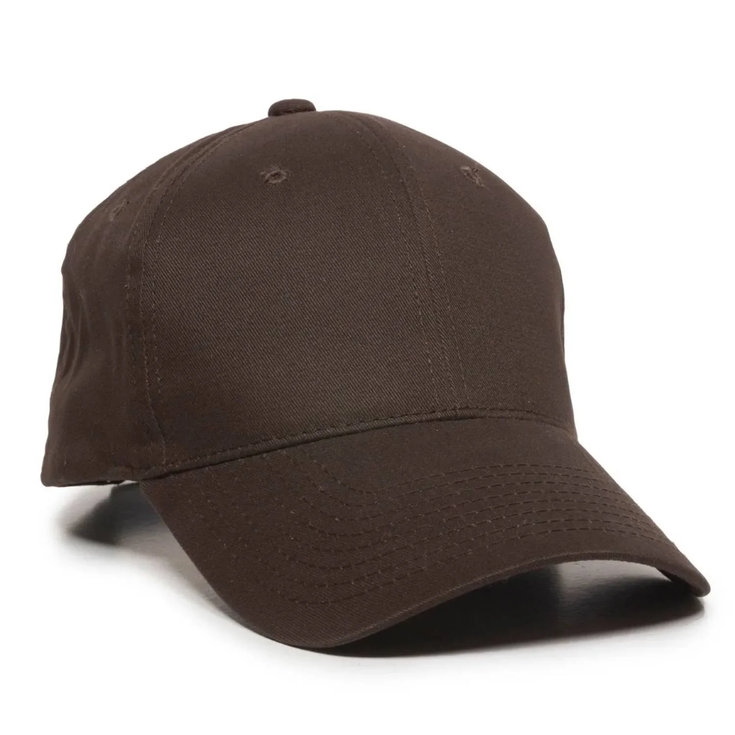 Outdoor Cap BCT-600 Structured Brushed Cotton Twill Solid Back Cap – Adjustable Hook/Loop Closure - Image 10