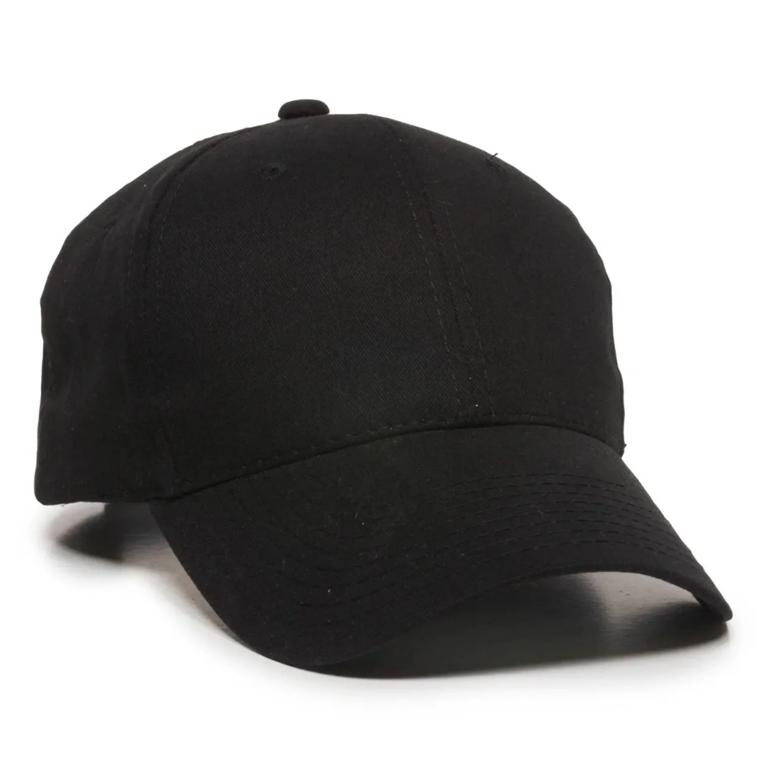 Outdoor Cap BCT-600 Structured Brushed Cotton Twill Solid Back Cap – Adjustable Hook/Loop Closure - Image 4