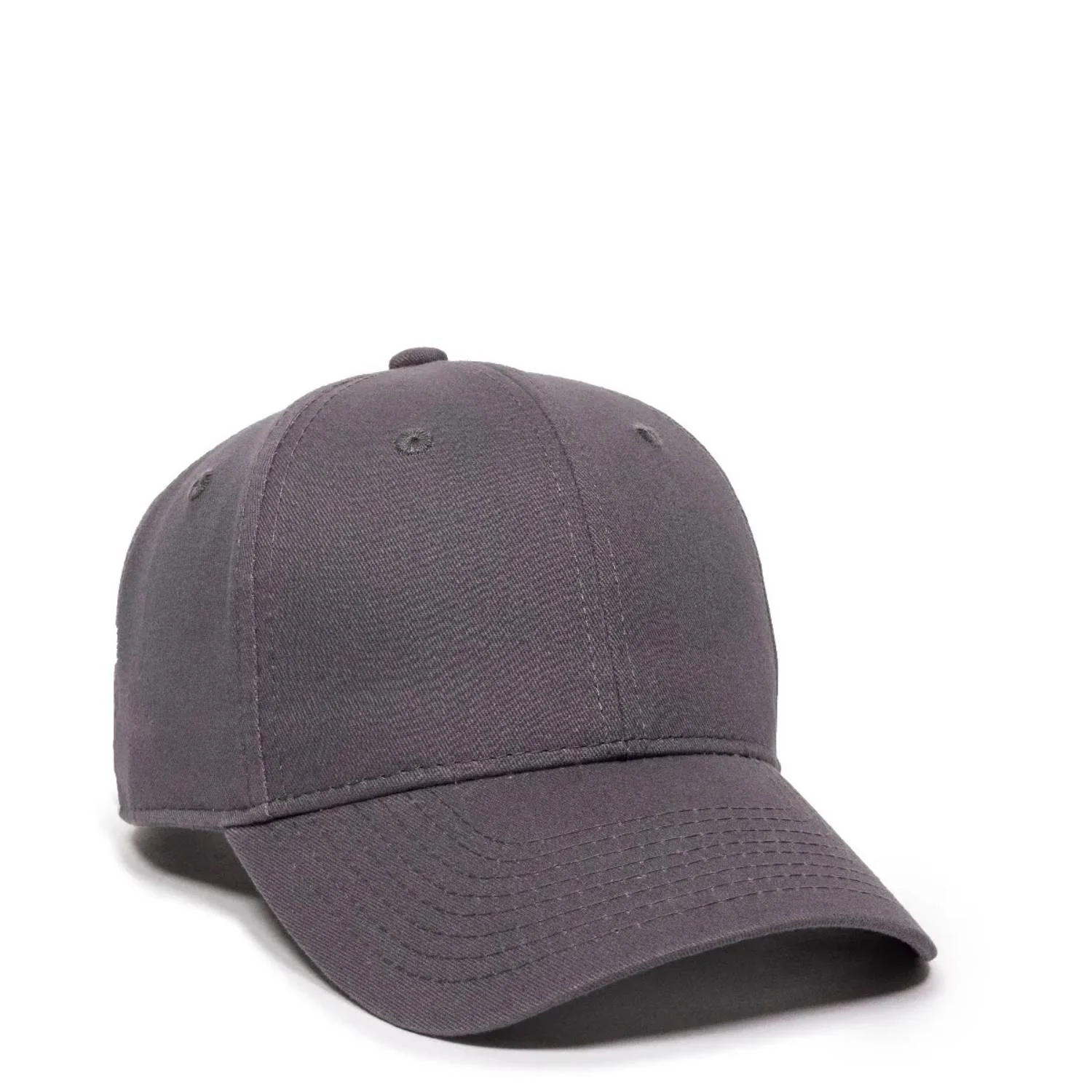 Outdoor Cap BCT-600 Structured Brushed Cotton Twill Solid Back Cap – Adjustable Hook/Loop Closure - Image 6