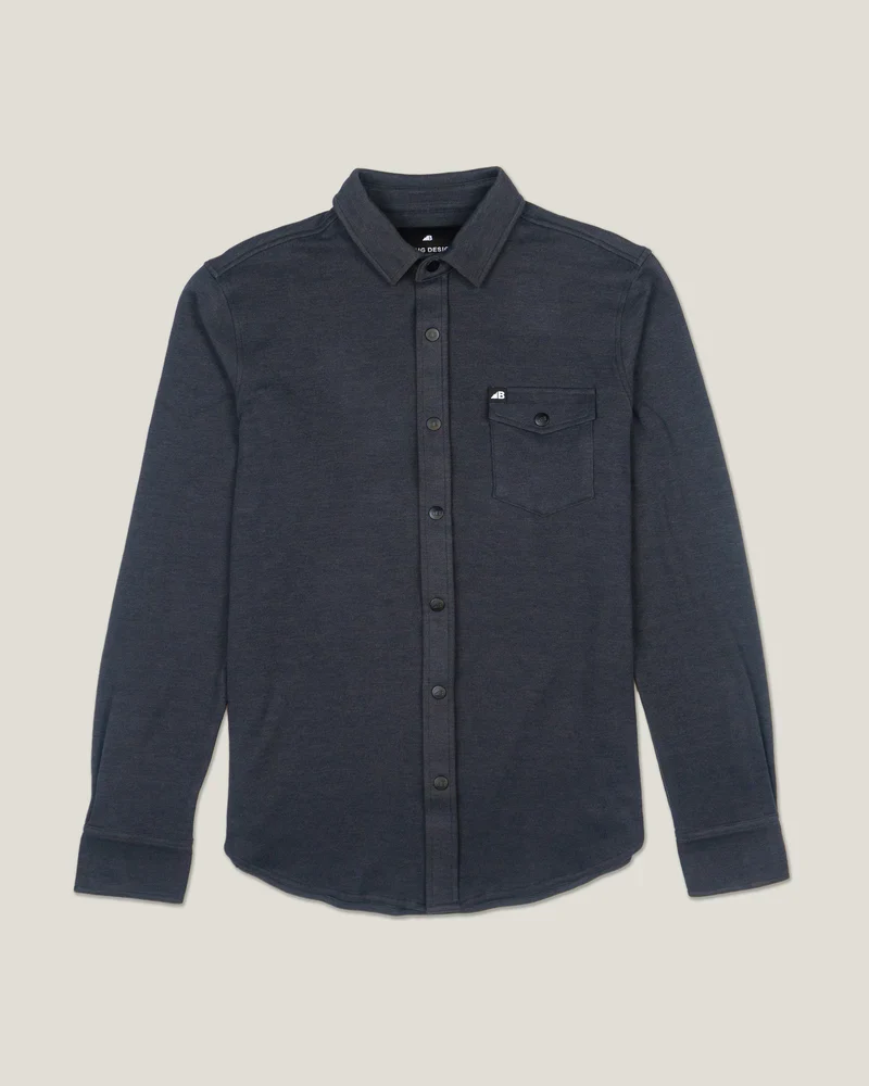 Belong Sherman Fleece Button-Up – Men’s Cozy Stretch Fleece Shirt - Image 4