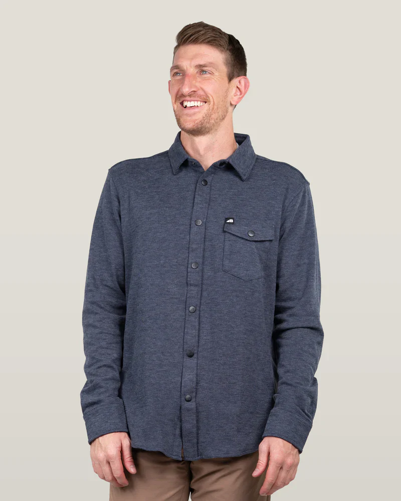 Belong Sherman Fleece Button-Up – Men’s Cozy Stretch Fleece Shirt - Image 5