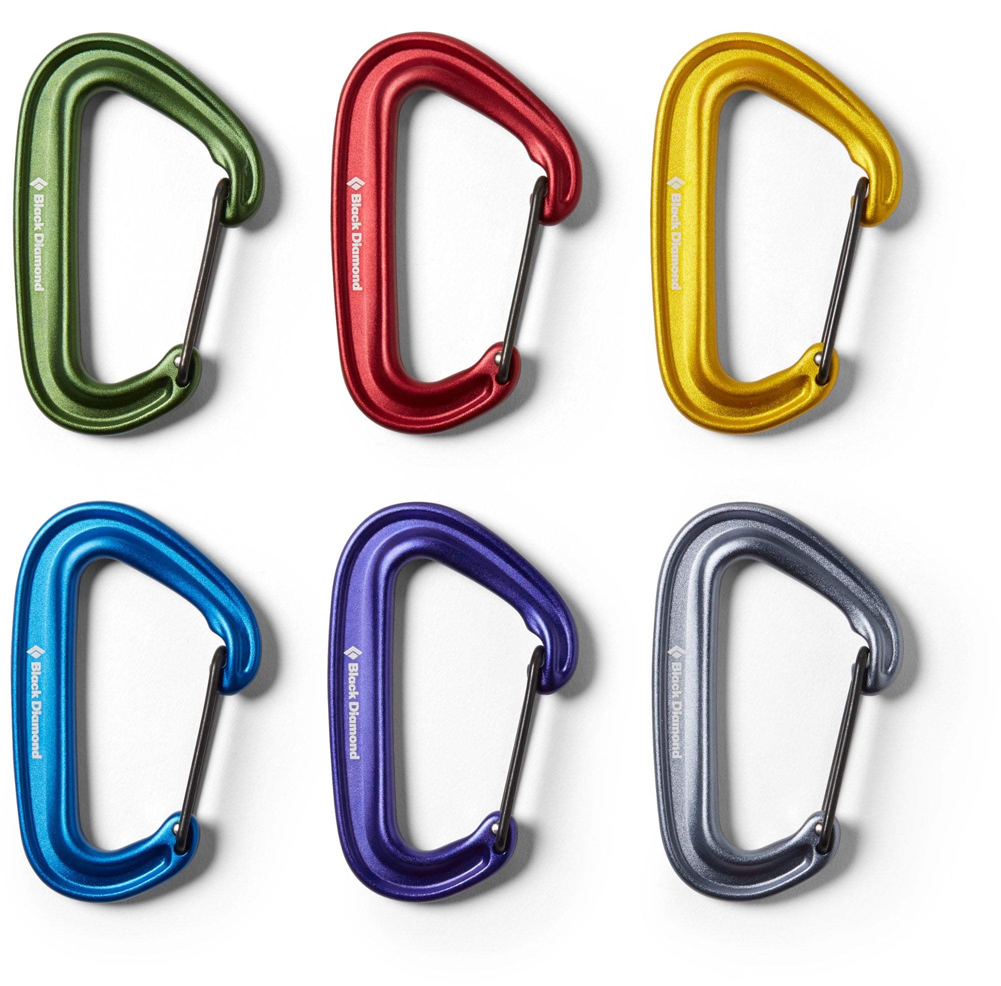 Black Diamond LiteWire Rack Pack | Set of Lightweight and Durable Carabiners for Efficient Climbing Gear Organization - Image 3