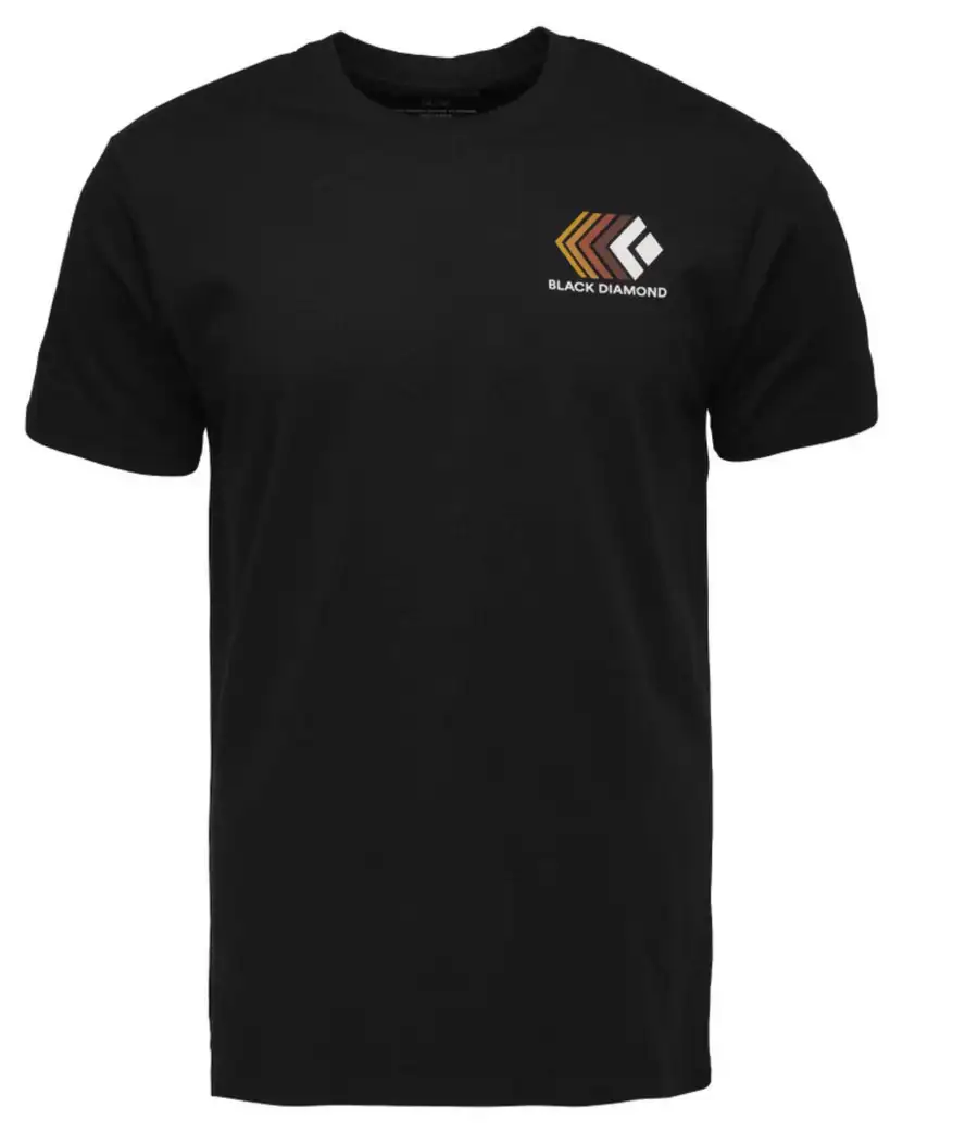 Black Diamond Men's Faded Short Sleeve Tee – Organic Cotton & Everyday Comfort - Image 2