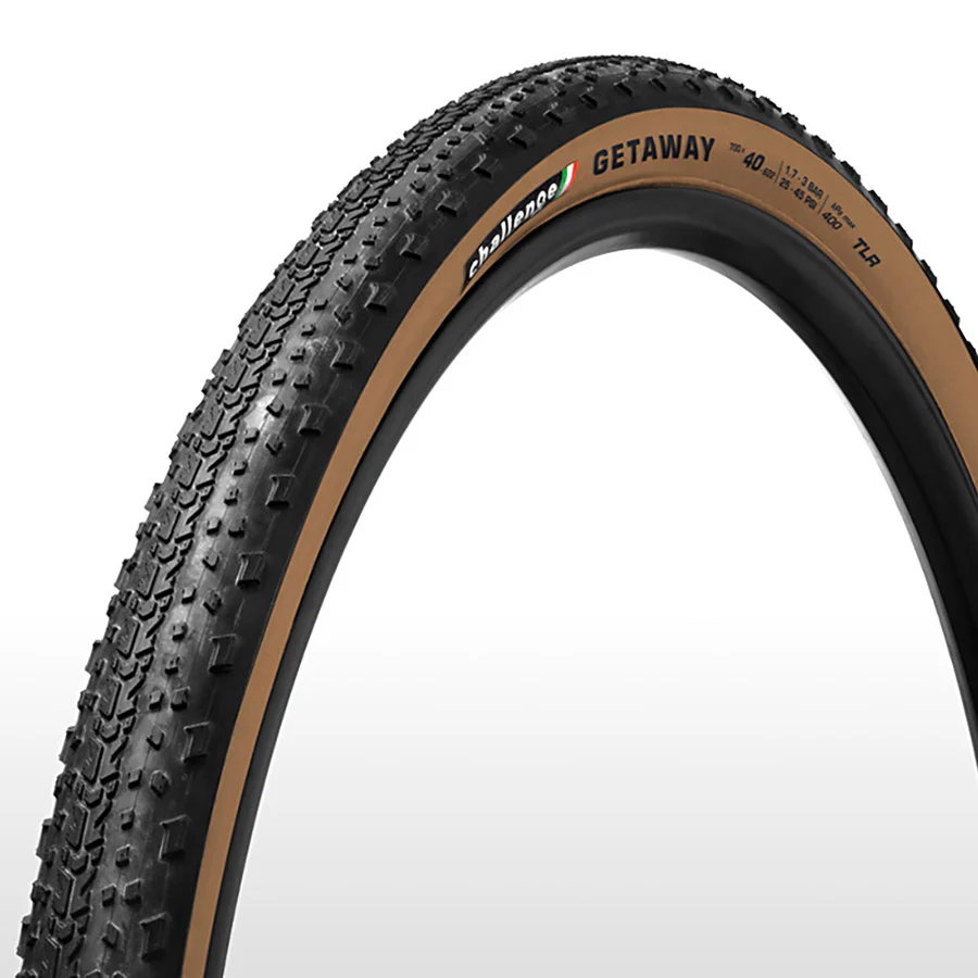 Challenge, Getaway Race V-TLR, Gravel Tire, 700x40C, Folding, Tubeless Ready, SMART-V, PPS, 120TPI - Image 3