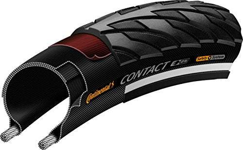 Continental Contact Bike Tire - Replacement City/Trekking, Kevlar Puncture Protection, E-Bike Rated Wire Bead Bike Tires - Image 6