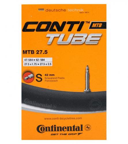 Continental Tube 26 x 1.75-2.5 – 42mm Presta Valve, Reliable Inner Tube for Mountain and Hybrid Bikes - Image 4