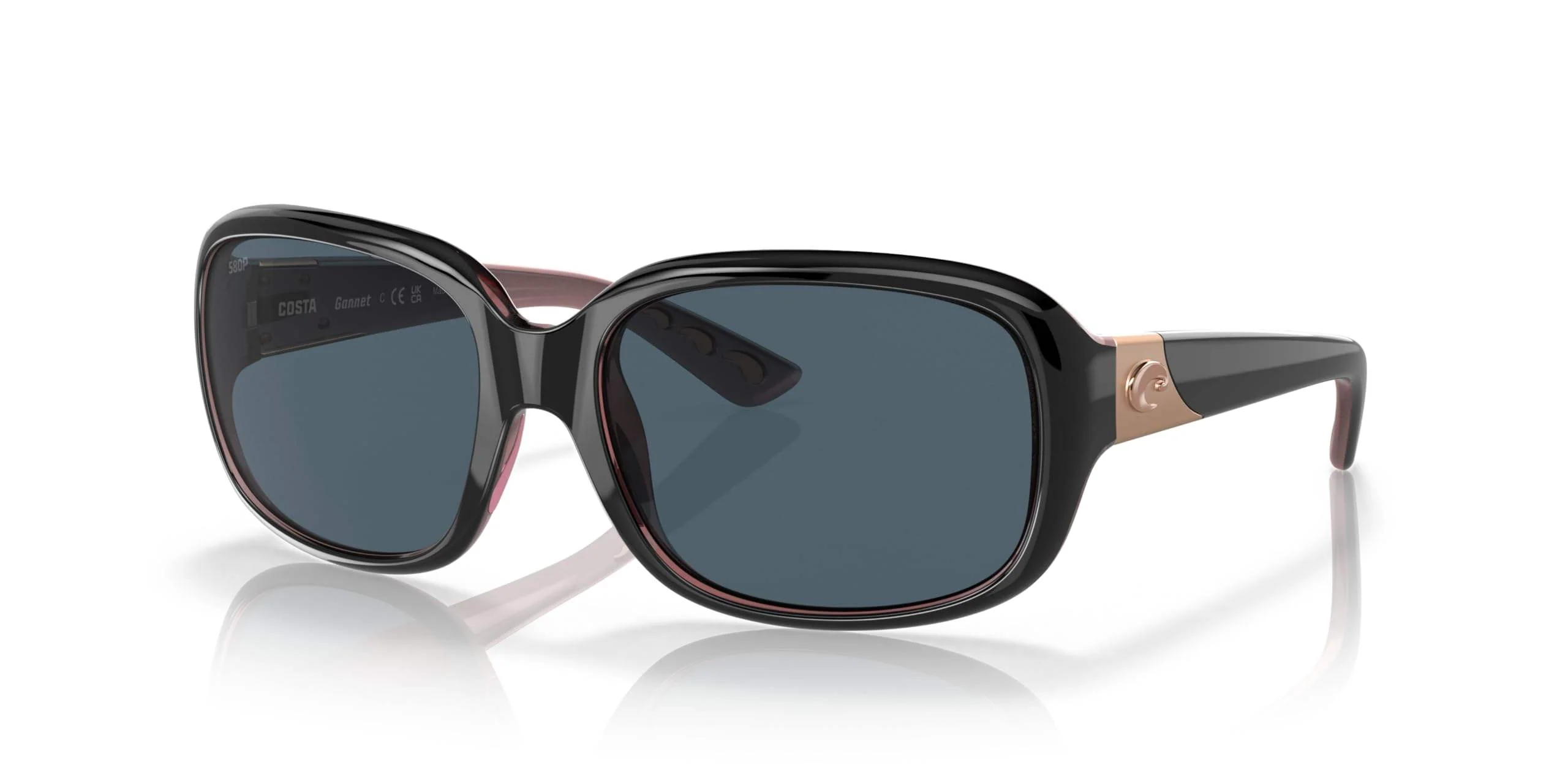 Costa Gannet Women's Lifestyle Sunglasses – Stylish Design with Polarized Lenses for Enhanced Clarity and UV Protection - Image 2