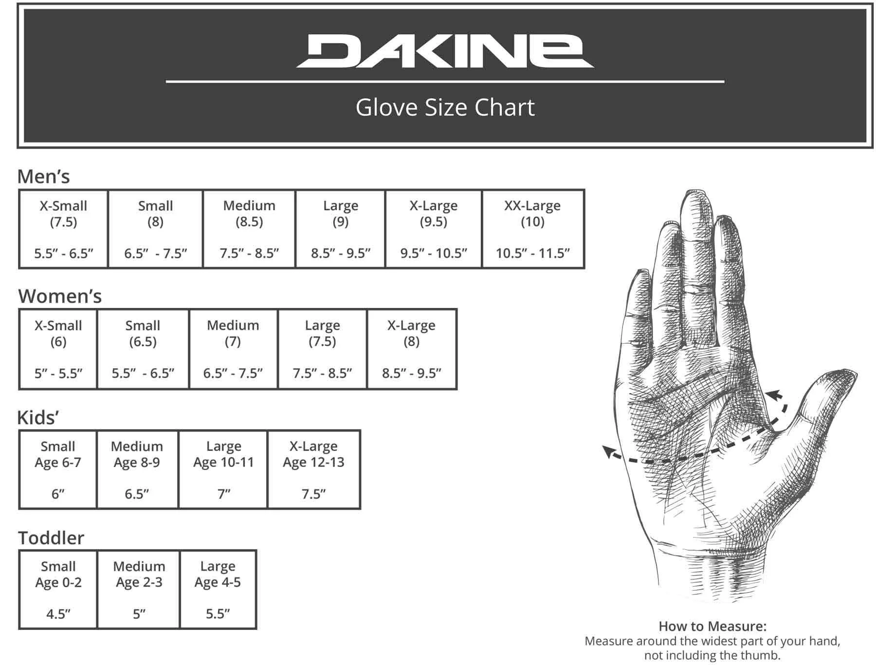 Dakine Camino Gloves Women's Camino Ski Gloves Snowboard Gloves - Image 6