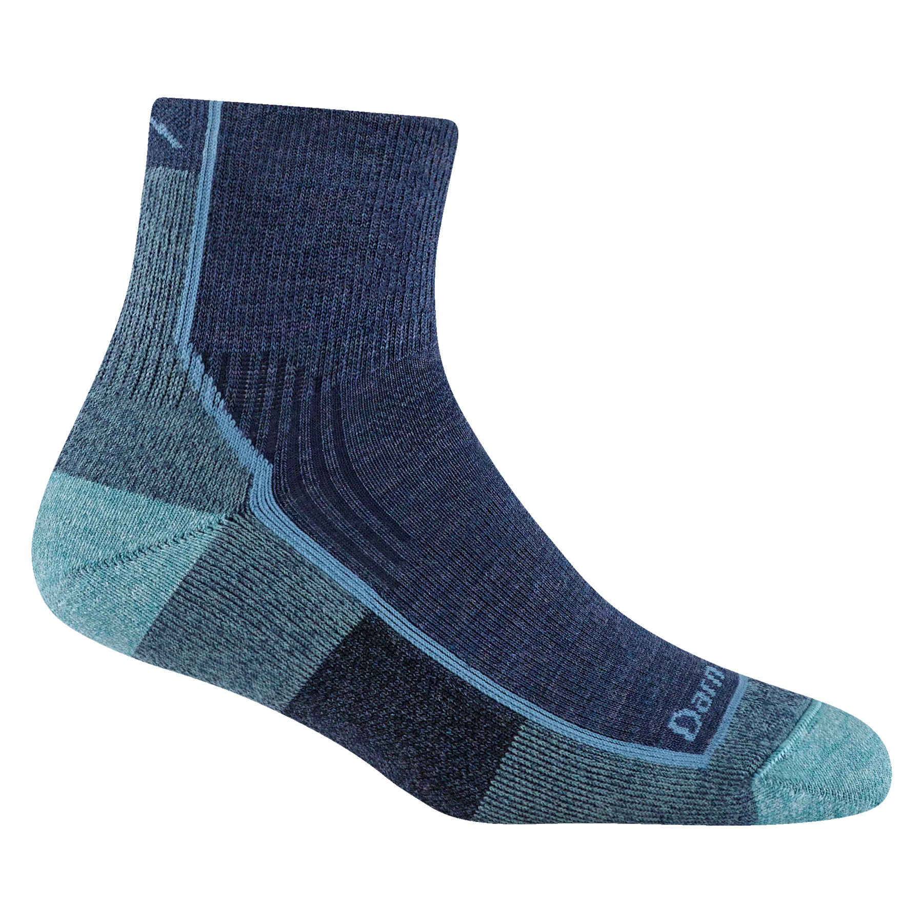 Darn Tough 1958 Hiker Midweight Quarter Sock - Women's - Image 2