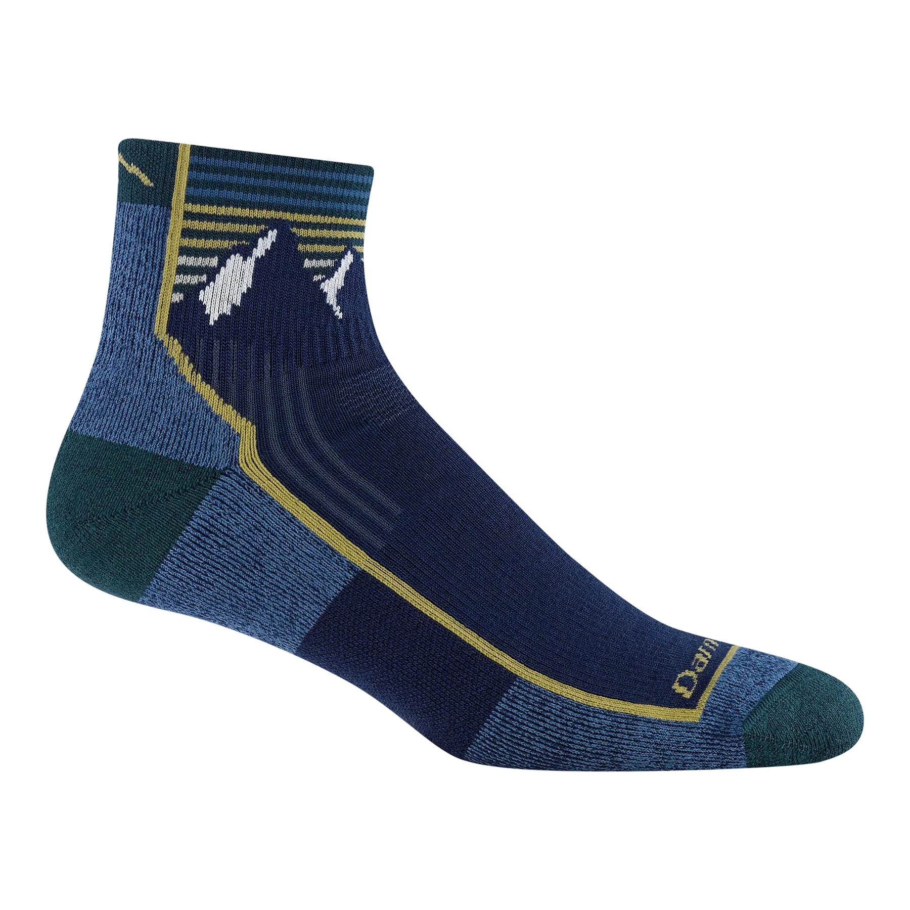 Darn Tough 1959 Hiker Midweight Quarter Sock - Men's - Image 2