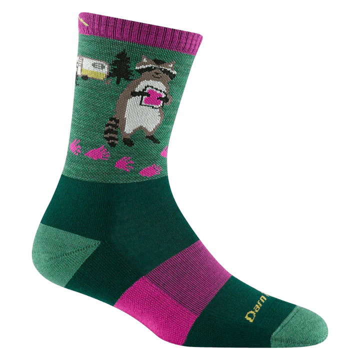 Darn Tough Critter Club Lightweight Micro Crew Women's Sock – Durable, Comfortable, and Fun Socks for Everyday Adventures - Image 3