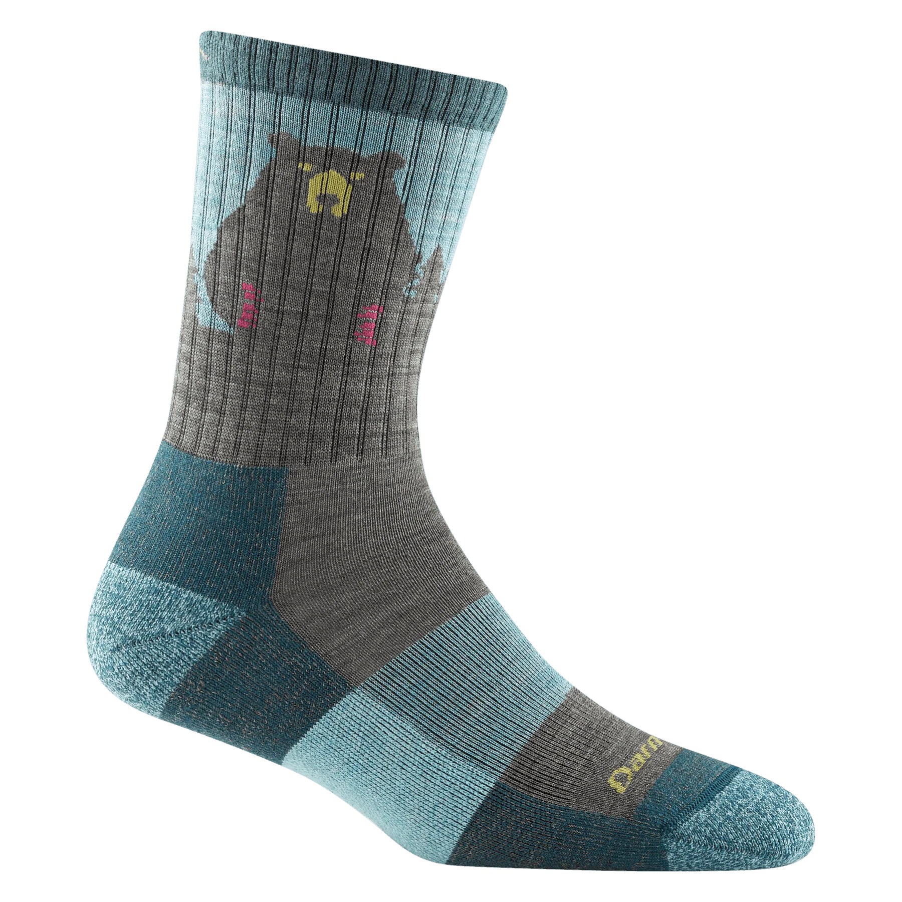 Darn Tough 1970 Bear Town Crew Lightweight Socks - Women's - Merino Wool, Seamless, Moisture-Wicking Comfort for Hiking - Image 3