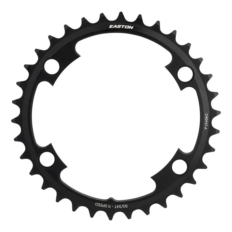 Easton, 4 Bolt, 34T Chainring, 11sp, BCD: 64/104, Aluminum