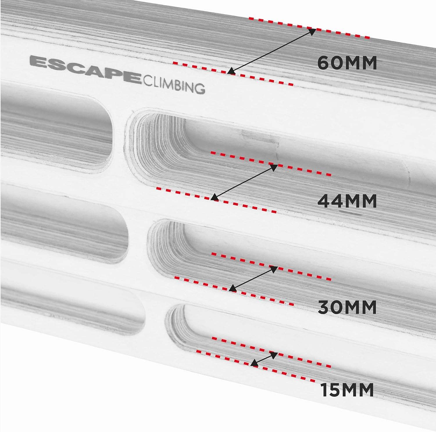 Escape Climbing Unlimited Board | Limitless Training Potential with Customizable Grip Options - Image 4