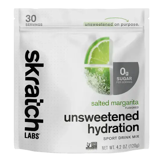 Skratch Labs Unsweetened Hydration Sport Drink Mix - 30 Serving Resealable Pouch - Image 3