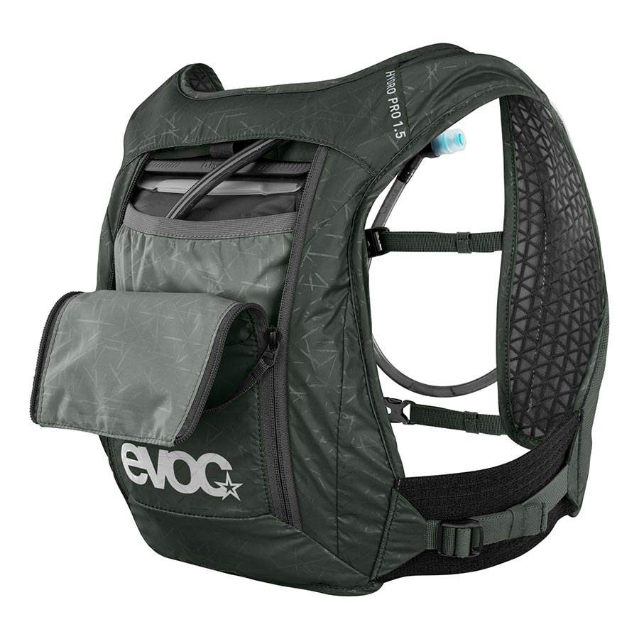 EVOC Hydro Pro Hydration Bag w/ Bladder Ultra Light Hydration Vest Pack with Secure Fit and Quick-Access Compartments - Image 5