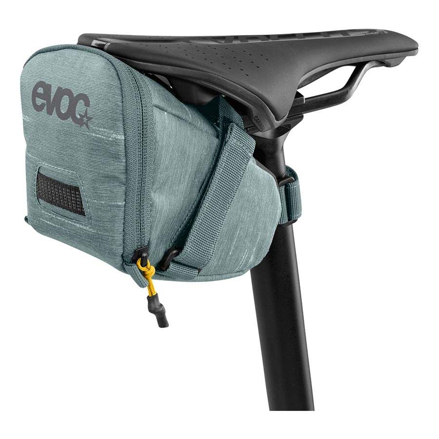 EVOC Seat Bag Compact 0.5L Bike Saddle Bag with Reflective Safety Strips for Enhanced Visibility - Image 4