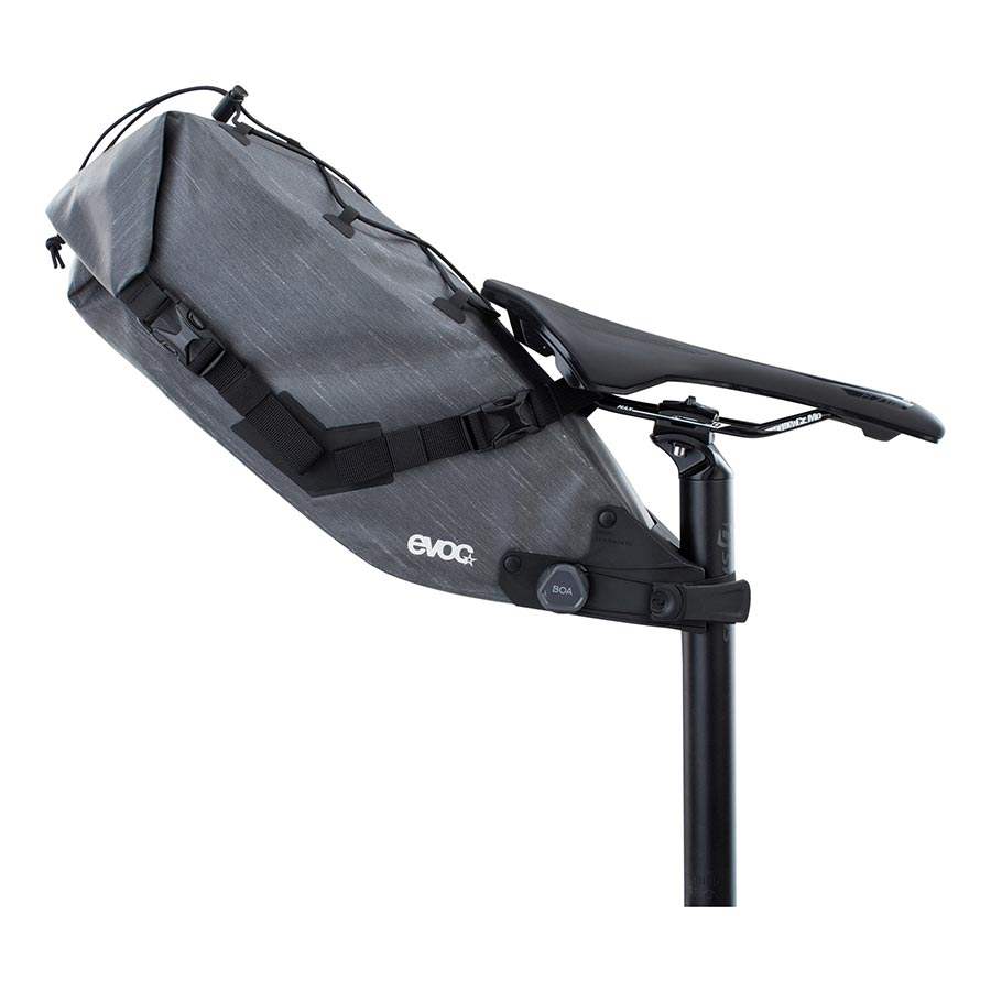 EVOC Waterproof Seat Bag Large-Capacity Saddle Bag with Waterproof Protection & Compression Straps - Image 4
