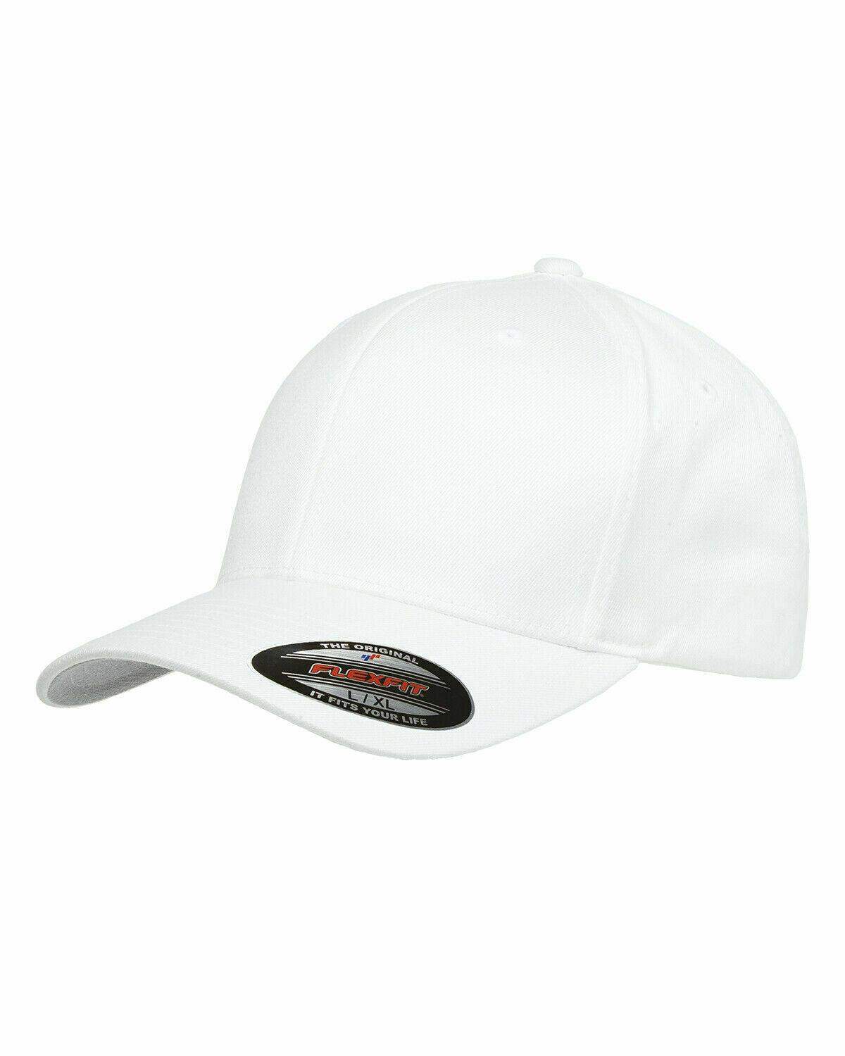 Flexfit Hat 6-Panel Original Fitted Baseball Cap Hat Model 6277, S/M, L/XL, XXL - Image 10