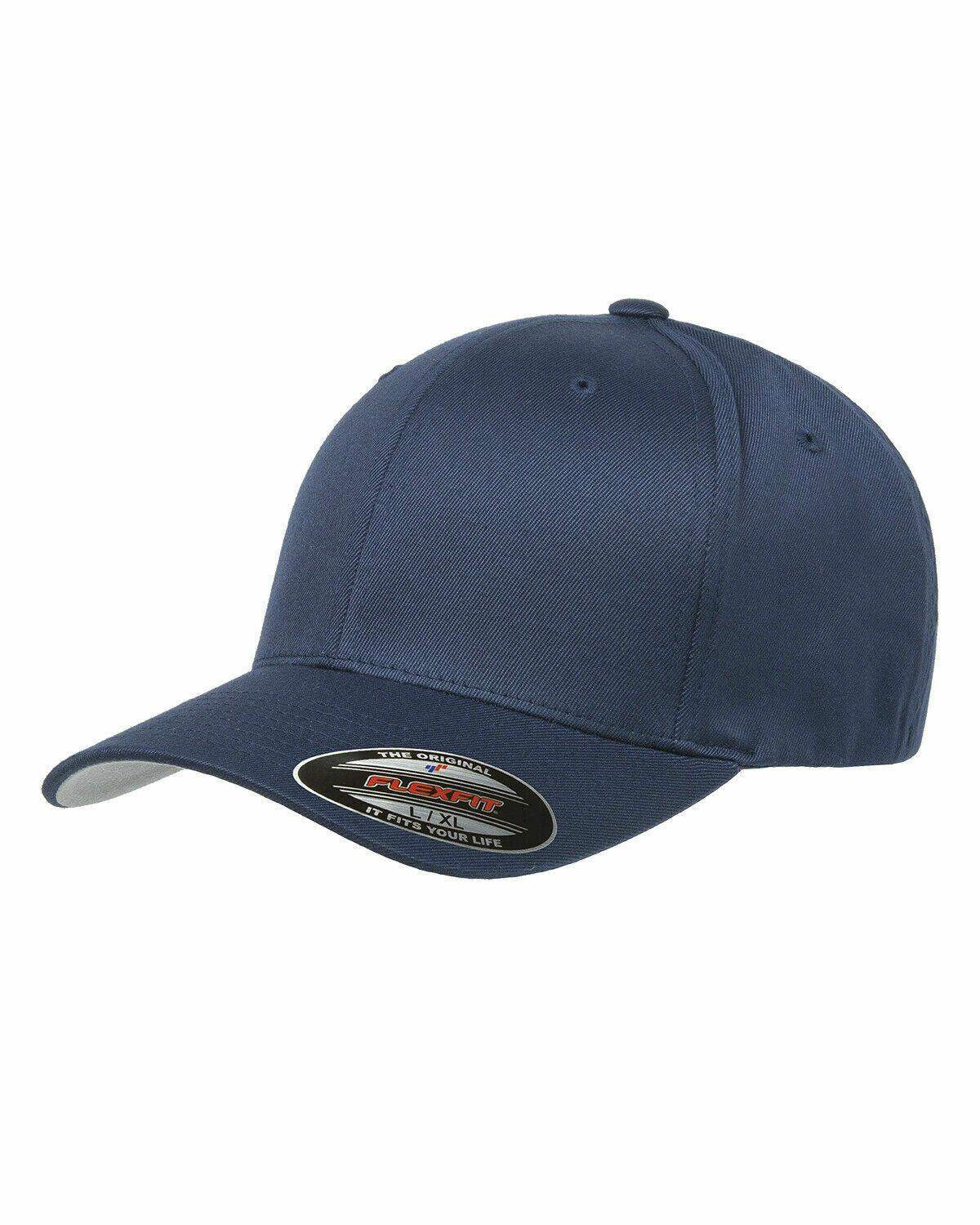 Flexfit Hat 6-Panel Original Fitted Baseball Cap Hat Model 6277, S/M, L/XL, XXL - Image 6