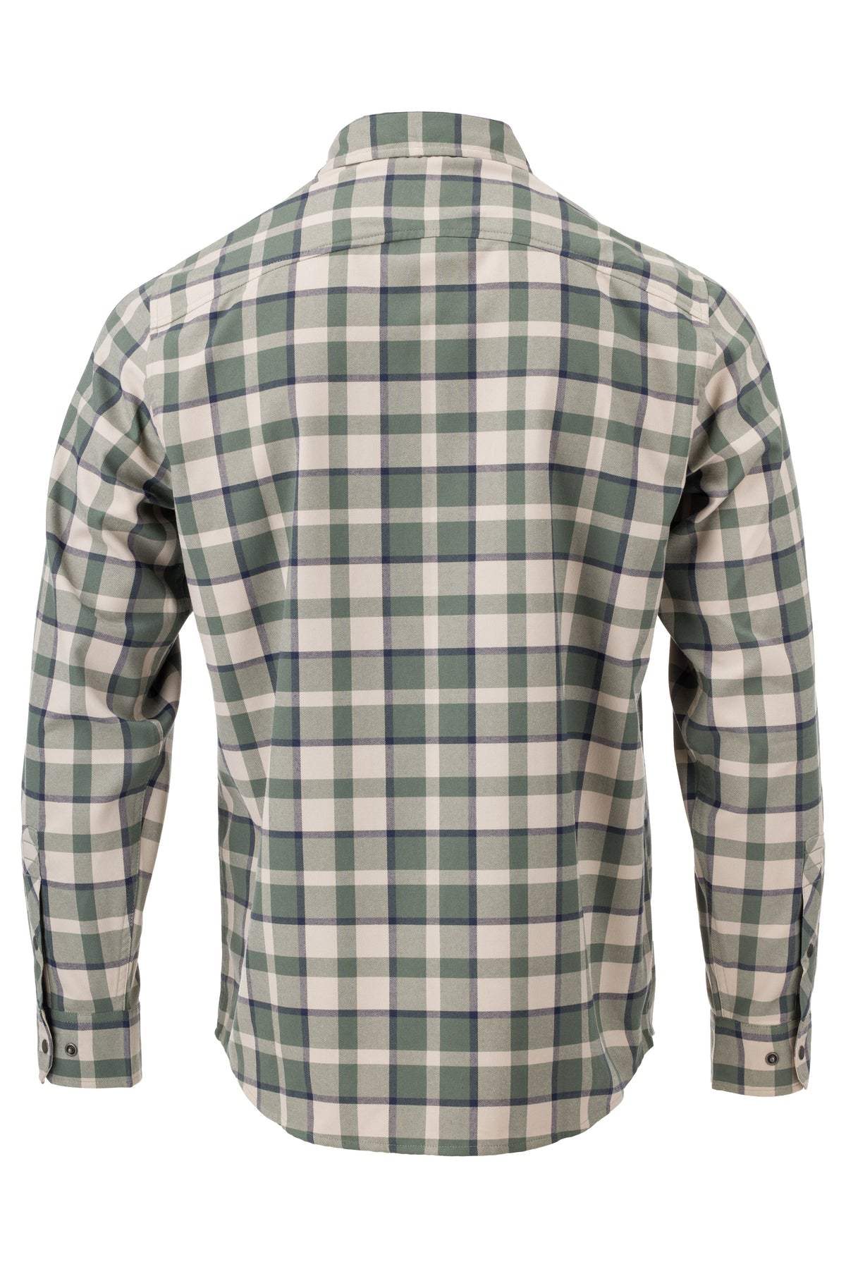 FlyLow Men's Handlebar Temperature Regulating Midlayer Tech Flannel - Image 13