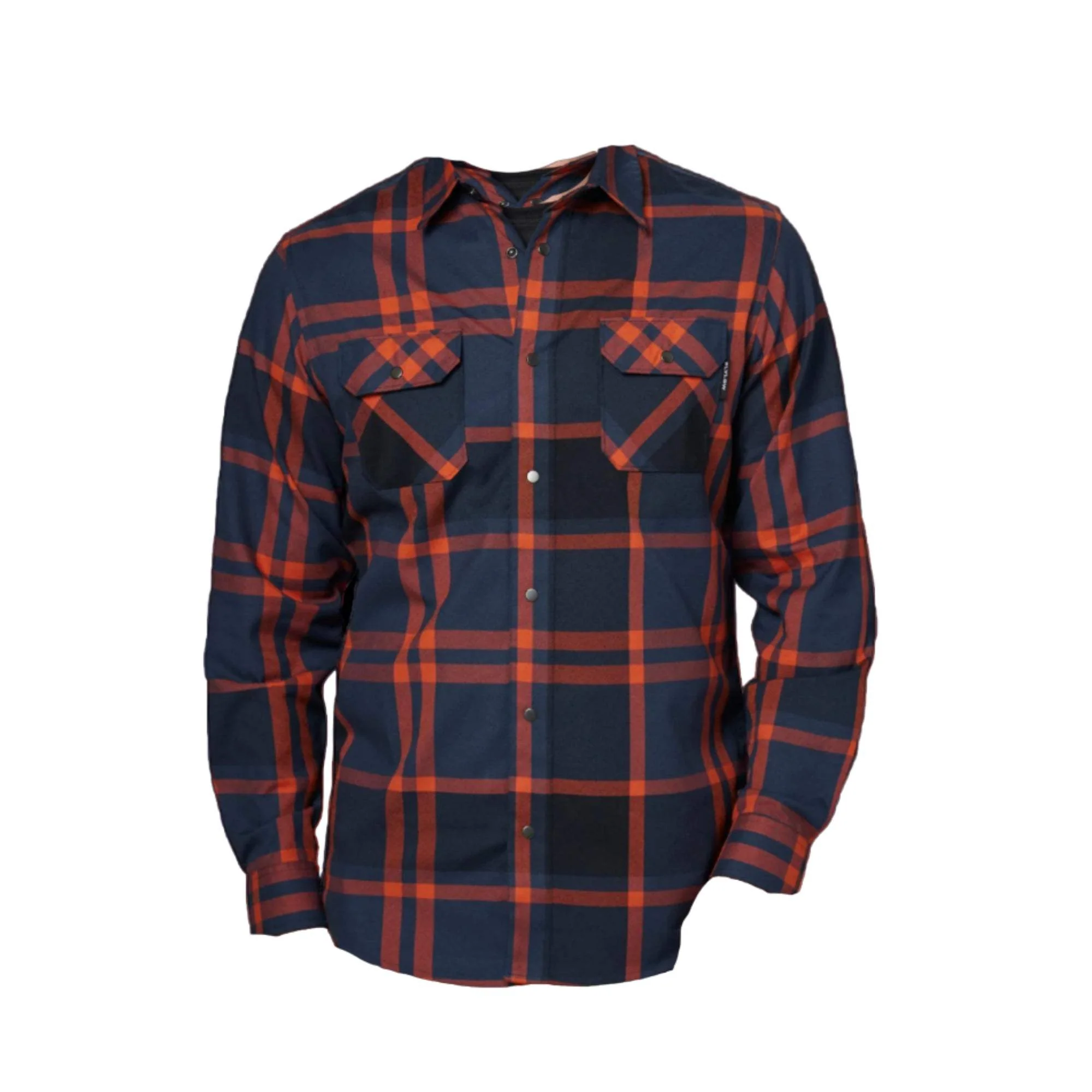 FlyLow Men's Handlebar Temperature Regulating Midlayer Tech Flannel - Image 3