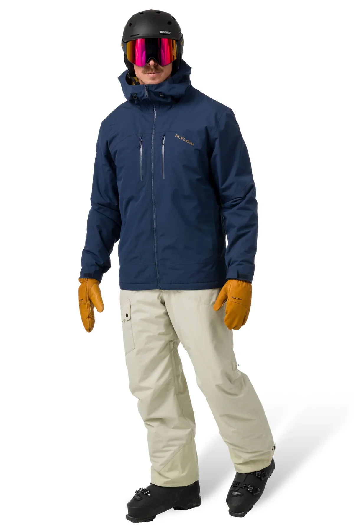 FlyLow Roswell Jacket Men's Insulated Two Layer Ski and Snowboard Jacket - Image 18