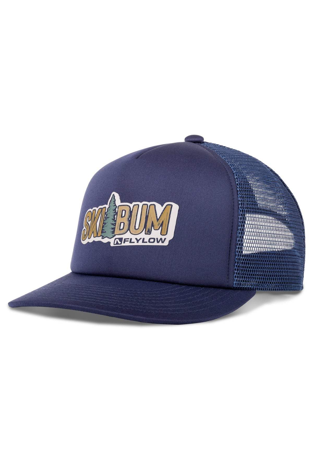 FlyLow Ski Bum Trucker Hat | Wear Your Ski Bum Pride with Every Adventure - Image 3