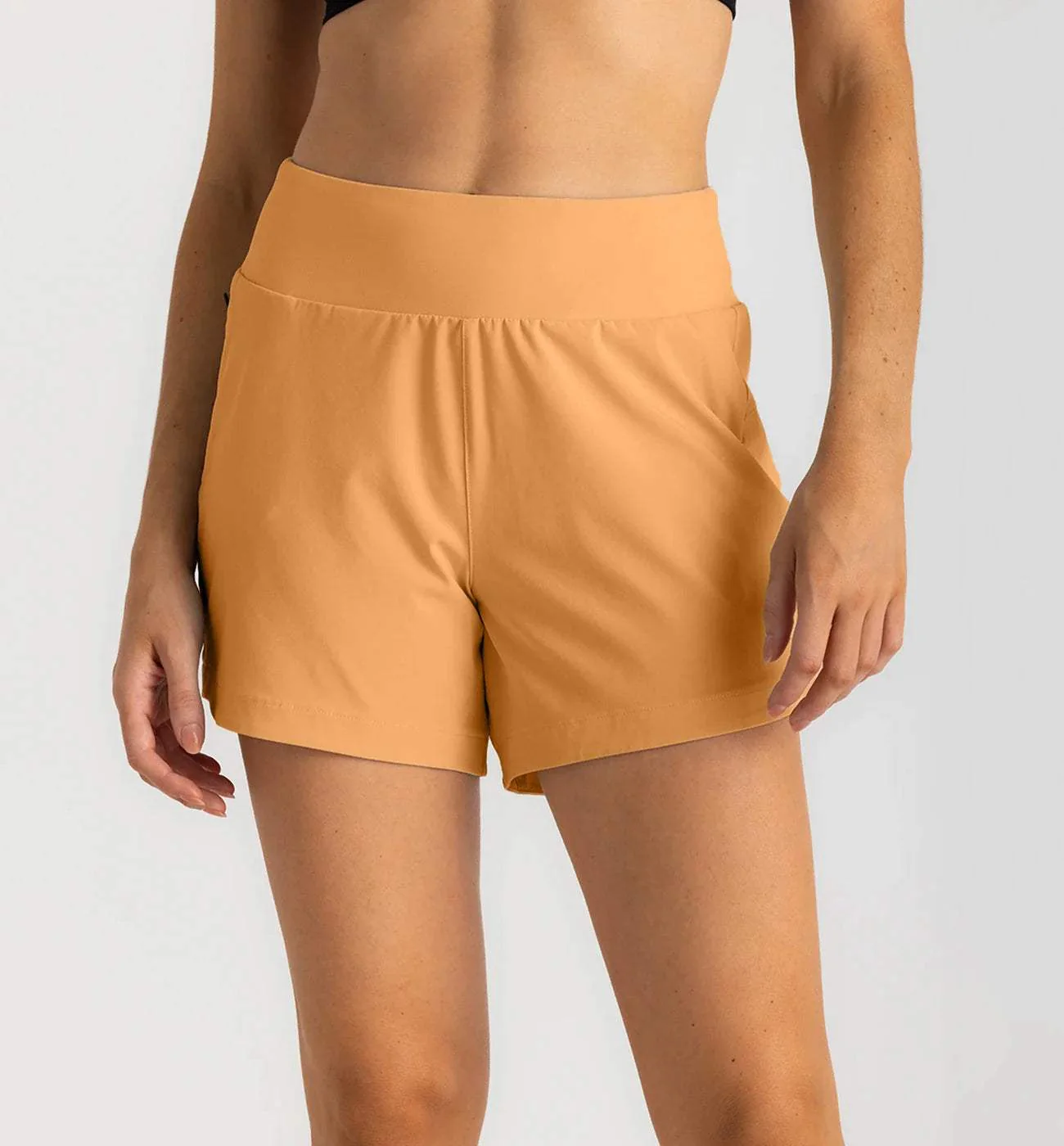 Free Fly Women's Bamboo-Lined Active Breeze 5in Shorts - Image 3