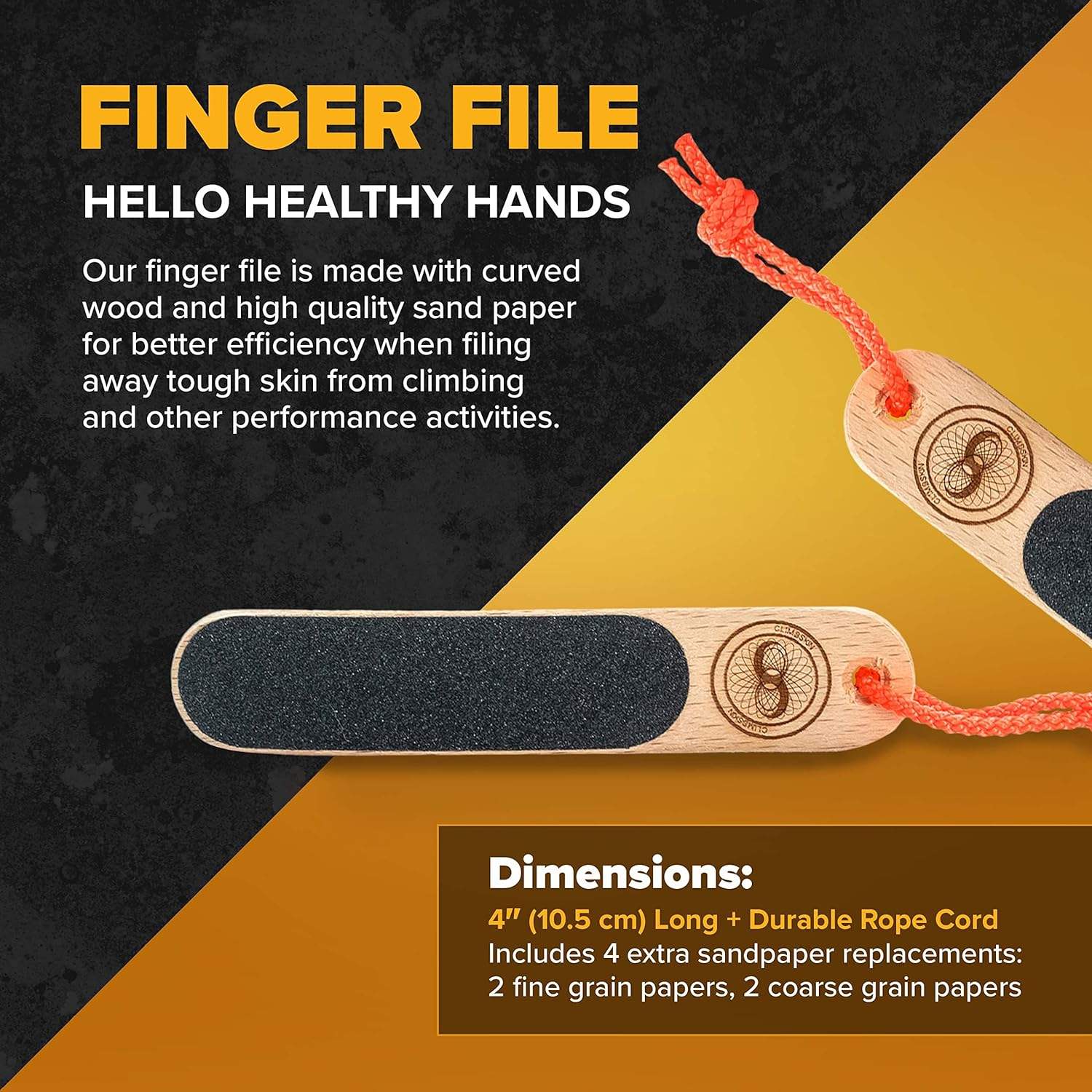 Friction Labs Climb Skin Hand and Finger File | Essential Tool for Maintaining Optimal Grip and Skin Health - Image 4