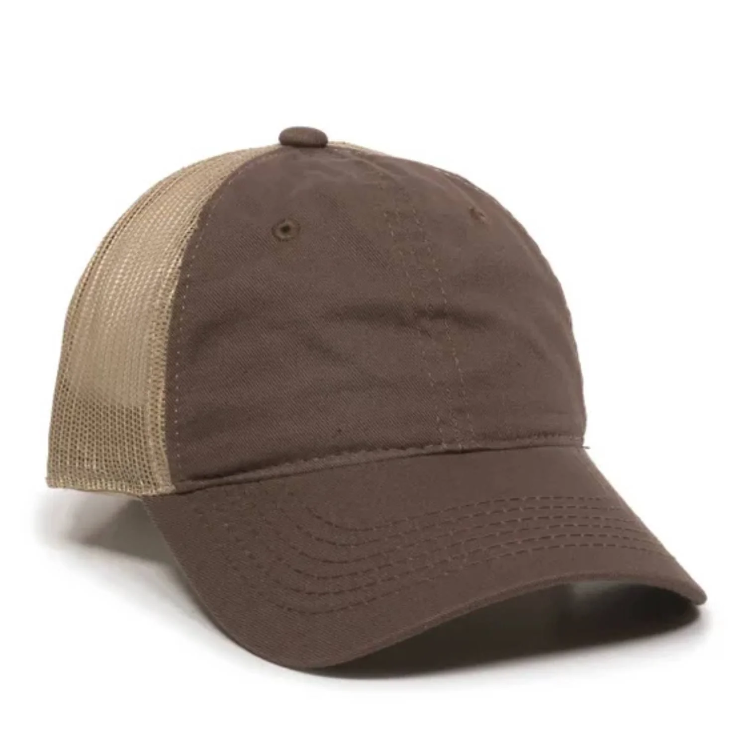 Outdoor Cap FWT-130 Garment Washed Trucker Hat – Unstructured Low Crown, Mesh Back, Adjustable Closure - Image 15