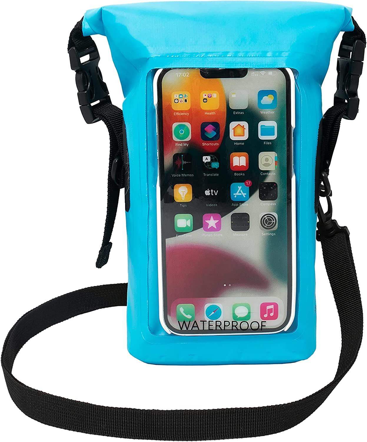 Geckobrands Waterproof 2 Compartment Phone Tote Dry Bag Case - Image 4