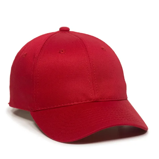 Outdoor Cap GL-271 Cotton Twill Hook and Loop Hat – Structured Mid-Low Crown Cap with Pre-Curved Visor - Image 3