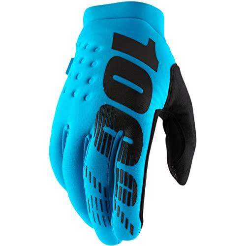 100% Brisker Cold Weather Gloves Dual-layer Insulated Softshell TPR Wrist closure system for Mountain Bike Motocross Riding Snowmobile - Image 4