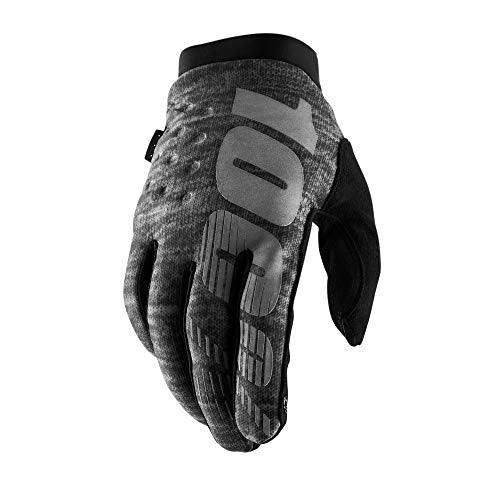 100% Brisker Cold Weather Gloves Dual-layer Insulated Softshell TPR Wrist closure system for Mountain Bike Motocross Riding Snowmobile - Image 5
