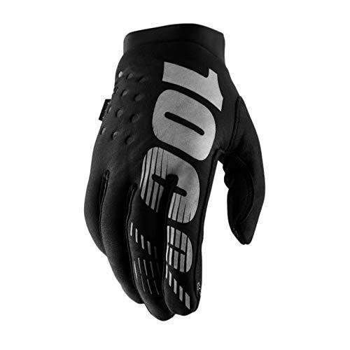 100% Brisker Cold Weather Gloves Dual-layer Insulated Softshell TPR Wrist closure system for Mountain Bike Motocross Riding Snowmobile - Image 6