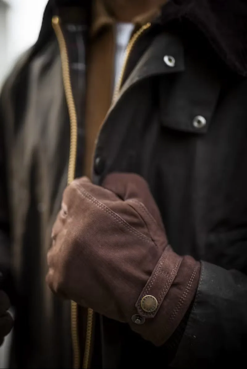 Hestra Bergvik Glove – Men’s Nubuck Leather Winter Gloves with Primaloft® Gold Insulation - Image 3