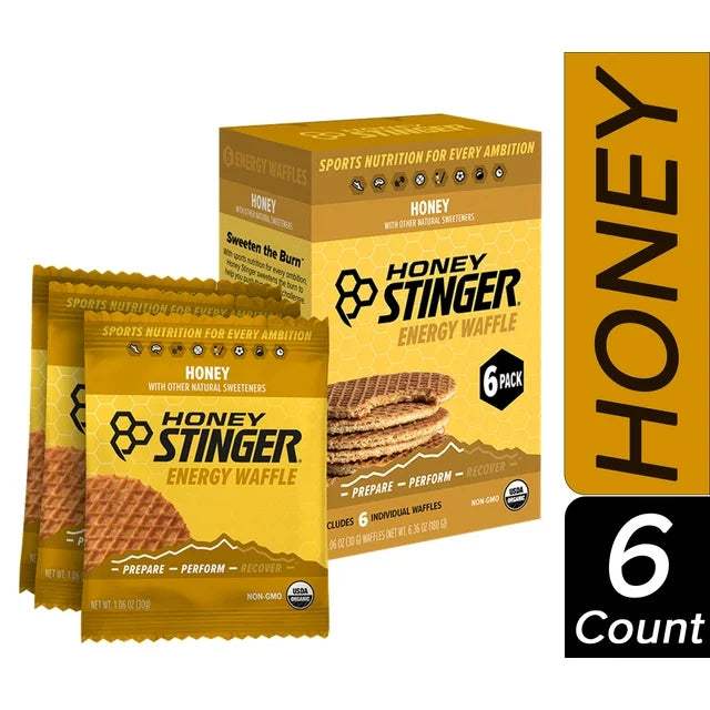 Honey Stinger 1oz Waffle Packet 6 Count - Image 4