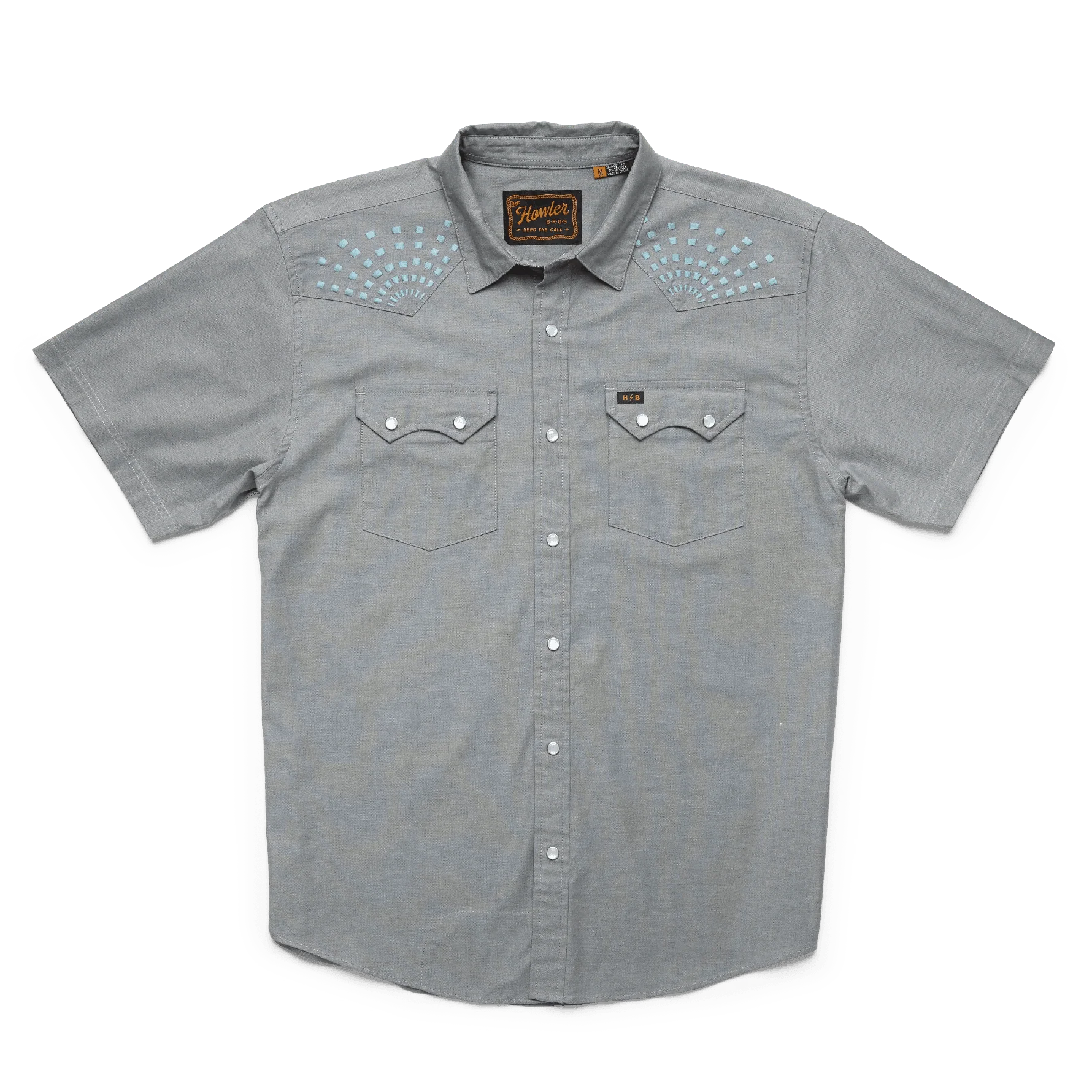 Howler Bros Crosscut Deluxe Men's Short Sleeve Shirt – Premium Comfort, Breathable Fabric, and Stylish Design for Everyday Wear - Image 5