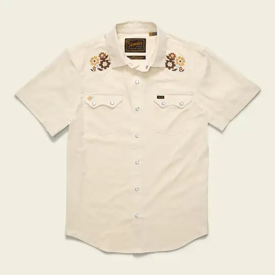 Howler Bros Crosscut Deluxe Men's Short Sleeve Shirt – Premium Comfort, Breathable Fabric, and Stylish Design for Everyday Wear - Image 7