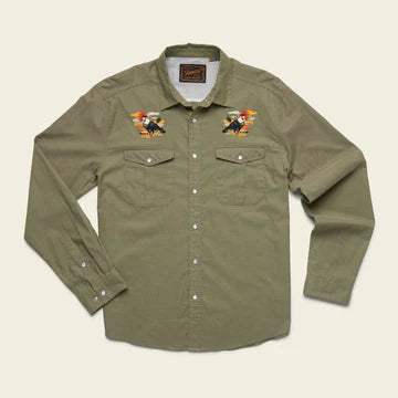 Howler Bros Gaucho Snap Men's Shirt – Classic Western Style with Comfortable, Durable Fabric and Snap Closure - Image 5