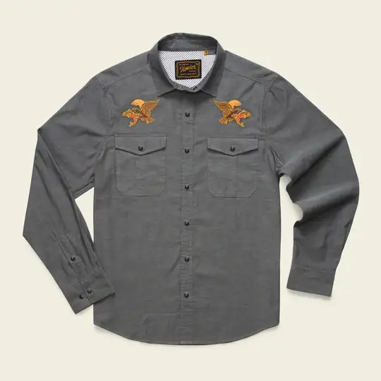Howler Bros Gaucho Snap Men's Shirt – Classic Western Style with Comfortable, Durable Fabric and Snap Closure - Image 7