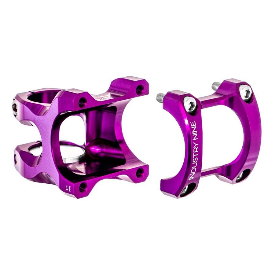 Industry Nine, A318, Stem, Diameter: 31.8mm, Length: 30mm, Steerer: 1-1/8'', 8°, Black - Image 21