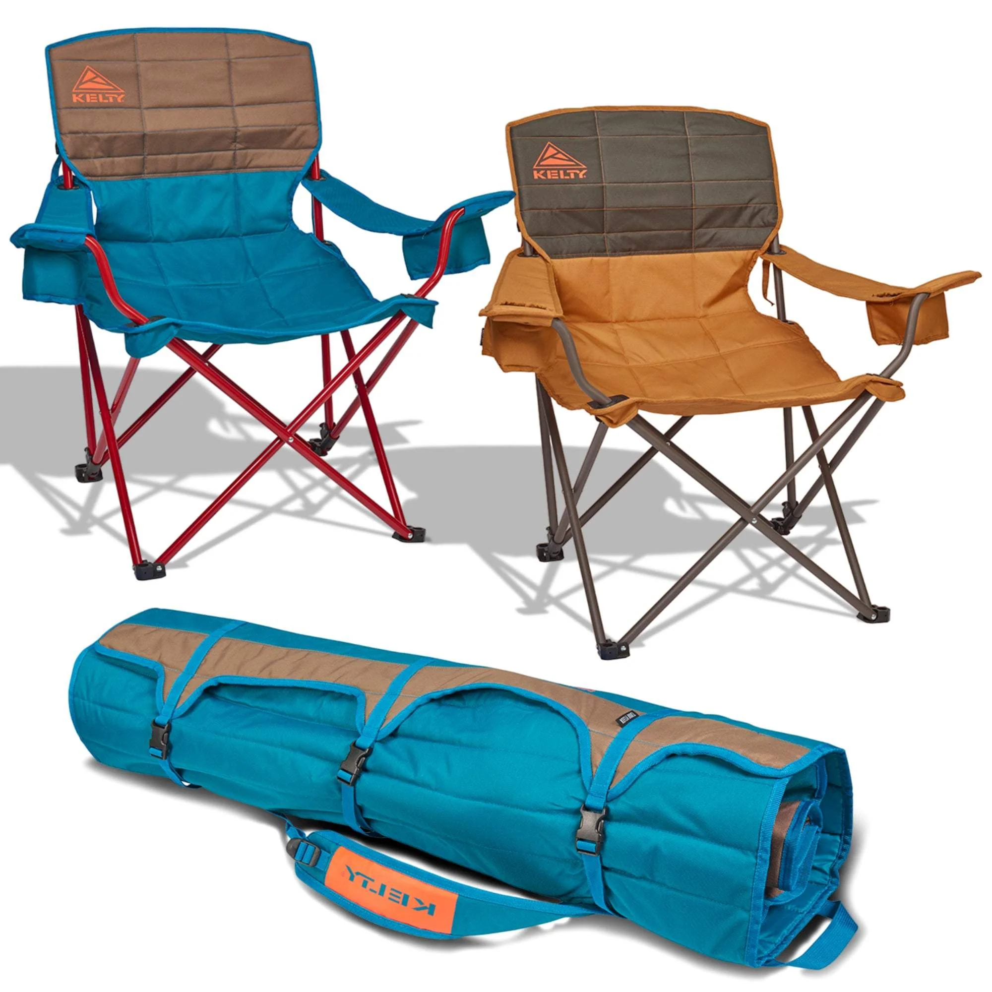 Kelty Deluxe Reclining Lounge Chair, Deep Lake/Fallen Rock – Folding Camp - Image 4